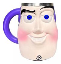 Caneca 3D Buzz Lightyear Toy Story 250ml - Zona Criativa