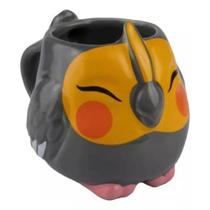Caneca 3d Calopsita Cerâmica 300ml Broglio Caneca 3d Calopsita Cerâmica 300ml Broglio