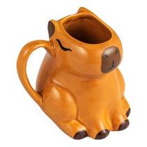 Caneca 3d Capivara Cerâmica Decorativa Animais Caneca 3d Capivara Cerâmica Decorativa Animais