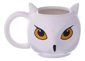 Caneca 3d Coruja Cerâmica Decorativa Animais