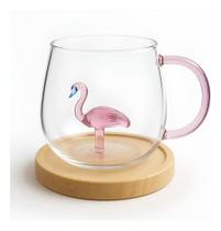 Caneca 3d De Vidro 350 Ml Borissilicato Xícara -