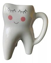 Caneca 3D Dente Molar Odontologia