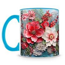Caneca 3D Flores - Jardim Encantador - 325ml Caneca 3D Flores - Jardim Encantador - 325ml