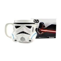 Caneca 3D Formato Stormtrooper Star Wars 500ml Cerâmica - Zona Criativa Caneca 3D Formato Stormtrooper Star Wars 500ml Cerâmica - Zona Criativa