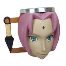 Caneca 3d Geek Sakura Da Série Naruto