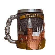 Caneca 3D Harry Potter Castelo De Hogwarts Em Resina 360ml