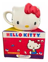 Caneca 3d Hello Kitty Lacinho Kawaii Hello Kitty