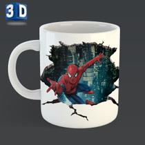 Caneca 3d homem aranha