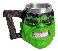 Caneca 3D Hulk Colecionável O Incrível Hulk Geek Presente