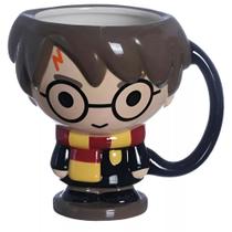 Caneca 3D Ornamento Harry Potter Zona Criativa Oficial Decoração