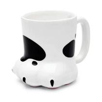 Caneca 3D Pata de Dalmata Cerâmica 300ml Broglio Caneca 3D Pata de Dalmata Cerâmica 300ml Broglio