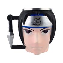 Caneca 3d Sasuke Uchiha Naruto Copo Personalizado Decoração - Loja Coisaria