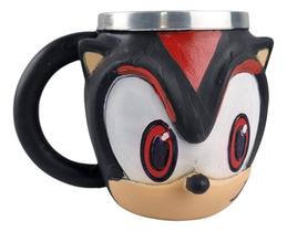 Caneca 3D Shadow Filme Sonic Em Alumínio E Resina 250 Ml Caneca 3D Shadow Filme Sonic Em Alumínio E Resina 250 Ml