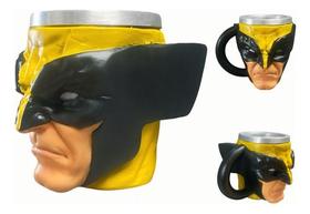 Caneca 3d Wolverine Em Resina X-men Geek