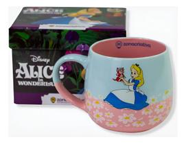 Caneca 400ml Alice No País Das Maravilhas Zona Criativa Caneca 400ml Alice No País Das Maravilhas Zona Criativa