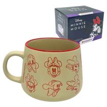 Caneca 500mL Mickey Minnie Mouse Original Disney - Zona Criativa - Em Cerâmica Xícara Café Chá Caneca 500mL Mickey Minnie Mouse Original Disney - Zona Criativa - Em Cerâmica Xícara Café Chá