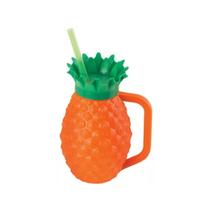 Caneca Abacaxi C/canudo 500ml Injetemp 280