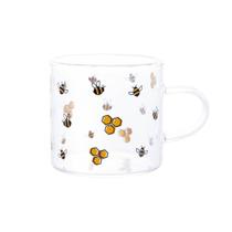 Caneca Abelha em Vidro Borossilicato 125ml Para altas Temperaturas Caneca Abelha em Vidro Borossilicato 125ml Para altas Temperaturas