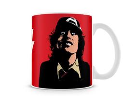 Caneca AC DC Angus Young Desenho
