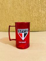 Caneca Acrílica 450ml - São Paulo - produto oficial licenciado - Brasfoot