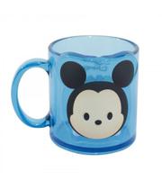 Caneca Acrílica Azul Mickey Tsum Tsum: Disney