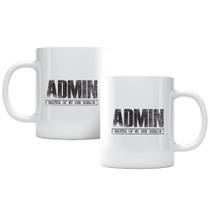 Caneca Admin Studio Geek Casual Caneca Admin Studio Geek Casual