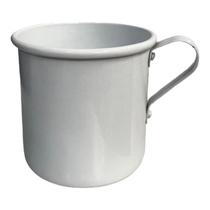 Caneca Agata 360 Ml 8 Cm Pretos Velhos Em Alumínio