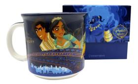 Caneca Aladdin E Jasmine Caneca Porcelana 350ml C/ Caixa