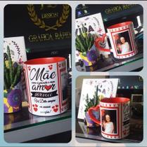 Caneca Alça Coração Personalizada