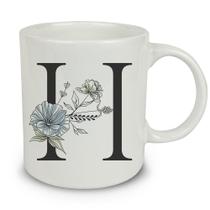 Caneca Alfabeto Floral Sortida 320mL