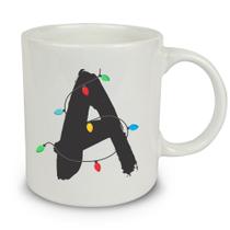 Caneca Alfabeto Luzes Sortida 320mL Caneca Alfabeto Luzes Sortida 320mL