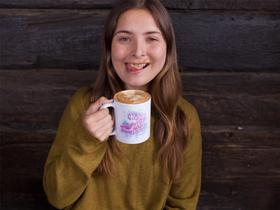 Caneca Alice no País das Maravilhas Caneca Alice no País das Maravilhas