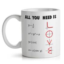 Caneca All You Need is Love - Math Style