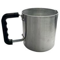 CANECA ALUMINIO 2L COM CABO Nº14 LINHA HOTEL 14,6x15x23CM