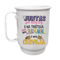 Caneca Alumínio 500ml Juntas na alegria e na tristeza