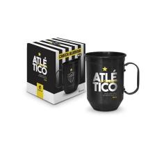 Caneca Alumínio 600ml Atlético Mineiro BrasFoot Produto Oficial