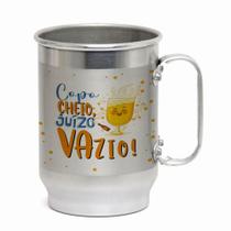 Caneca Alumínio 600ML Tema Carnaval Presente Criativo para a Folia Caneca Alumínio 600ML Tema Carnaval Presente Criativo para a Folia