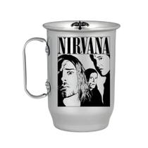 Caneca Aluminio Bandas Nirvana Caneca Aluminio Bandas Nirvana