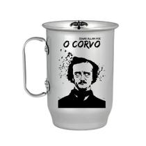 Caneca Aluminio Escritores Edgard Allan Poe