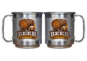 Caneca Alumínio Personalizada 500ml - beer company - 01 unid Caneca Alumínio Personalizada 500ml - beer company - 01 unid