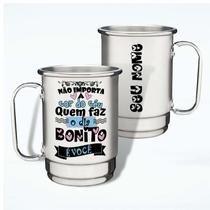Caneca Alumínio Personalizada Coleção Frases Vários Modelos Caneca Alumínio Personalizada Coleção Frases Vários Modelos