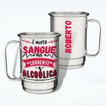 Caneca Alumínio Personalizada Coleção Frases Vários Modelos Caneca Alumínio Personalizada Coleção Frases Vários Modelos