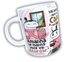 Caneca Amanha de manhã você vai acordar - Flork