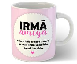 Caneca amiga irmão presente família fofo bonito