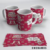 Caneca Amor Da Minha Vida Cerâmica 325ml