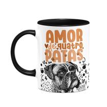 Caneca - Amor de quatro patas - Boxer - B-black Caneca - Amor de quatro patas - Boxer - B-black