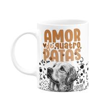 Caneca - Amor de quatro patas - Cachorro Golden Caneca - Amor de quatro patas - Cachorro Golden