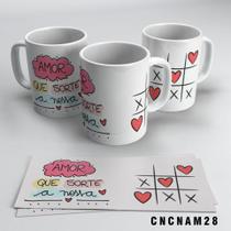 Caneca Amor Que Sorte A Nossa Jogo Da Velha Caneca Amor Que Sorte A Nossa Jogo Da Velha