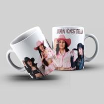 Caneca Ana Castela Cantora Sertaneja Personalizada