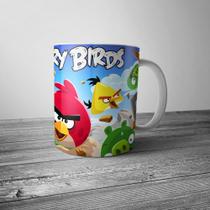 Caneca angry birds jogo 325ml porcelana